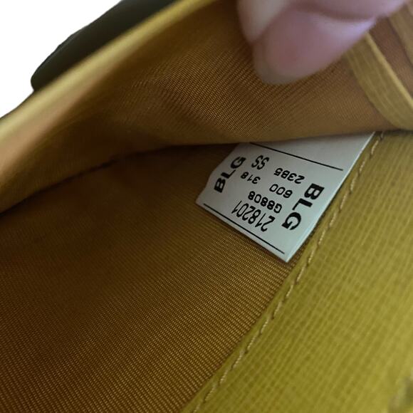 Furla Leather Yellow Zip Zippy Accordion Wallet EUC - Picture 8 of 9